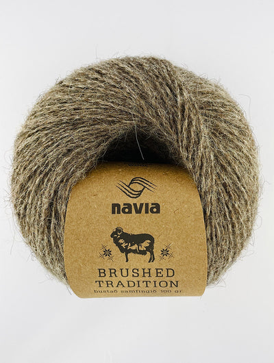 Navia Brushed Tradition - 100% færøsk uld.