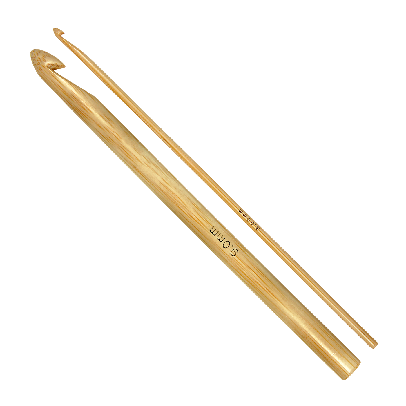 Addi hæklenål, bambus. 15cm.