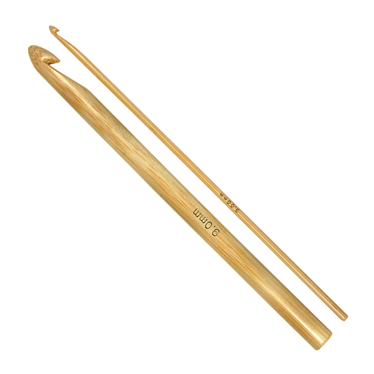 Addi hæklenål, bambus. 15cm.