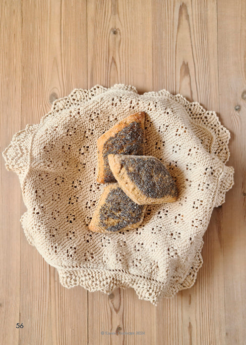 "Retstrikkede hulmønstre - inspireret af Shetland Lace"