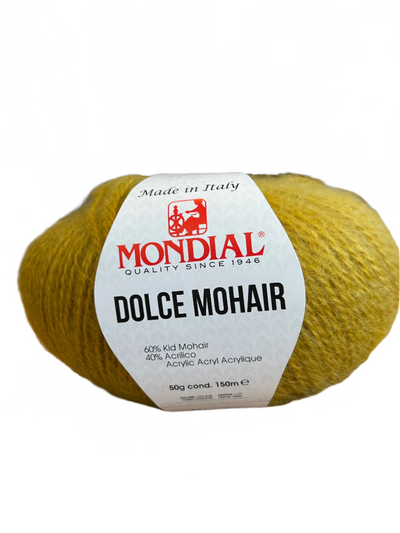 Mondial I Dolce Mohair - Blødt og Fluffy Kid Mohair Garn
