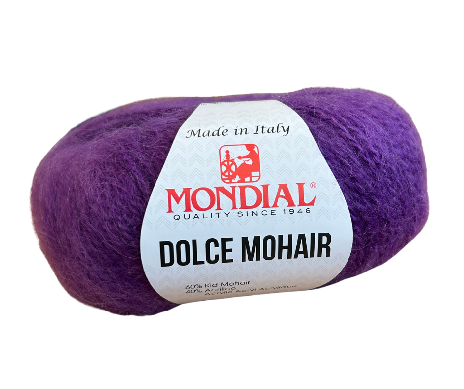 Mondial I Dolce Mohair - Blødt og Fluffy Kid Mohair Garn