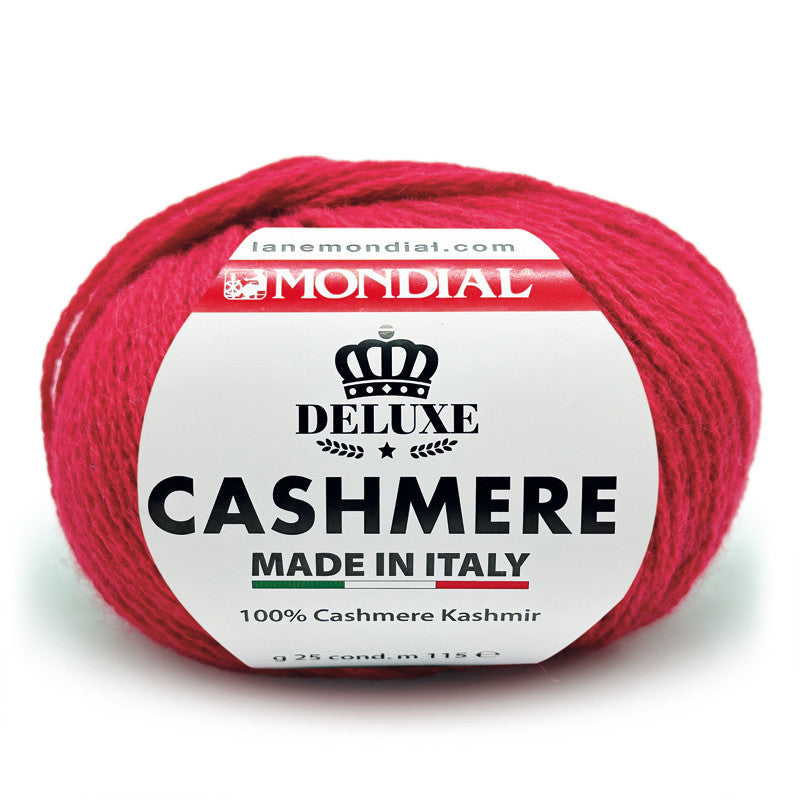 Mondial Cashmere - lux garnet, den blødeste cashmere.