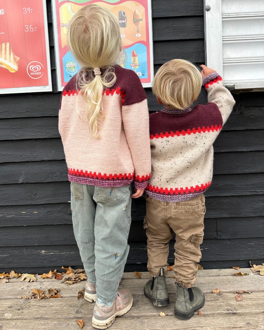 Cross Sweater Junior⎪PetiteKnit