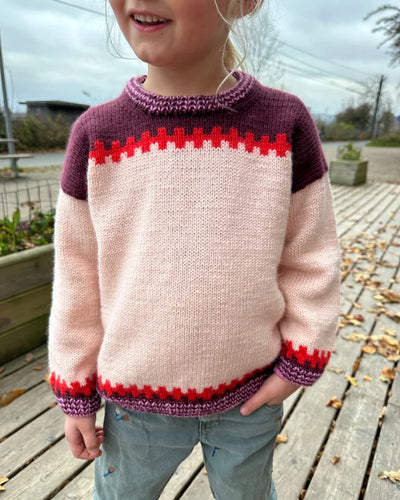 Cross Sweater Junior⎪PetiteKnit