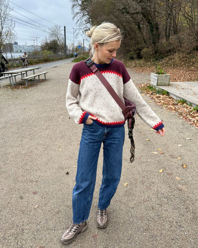 Cross Sweater ⎮ PetiteKnit