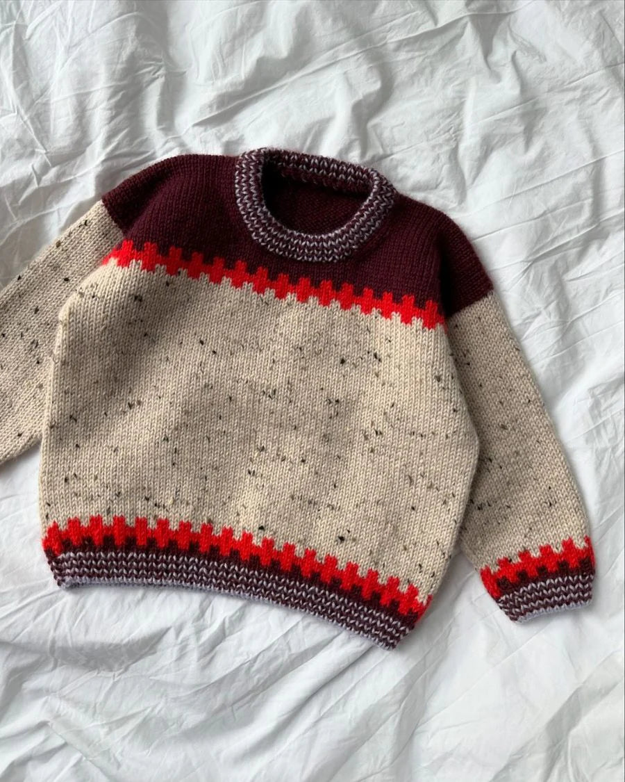 Cross Sweater Junior⎪PetiteKnit