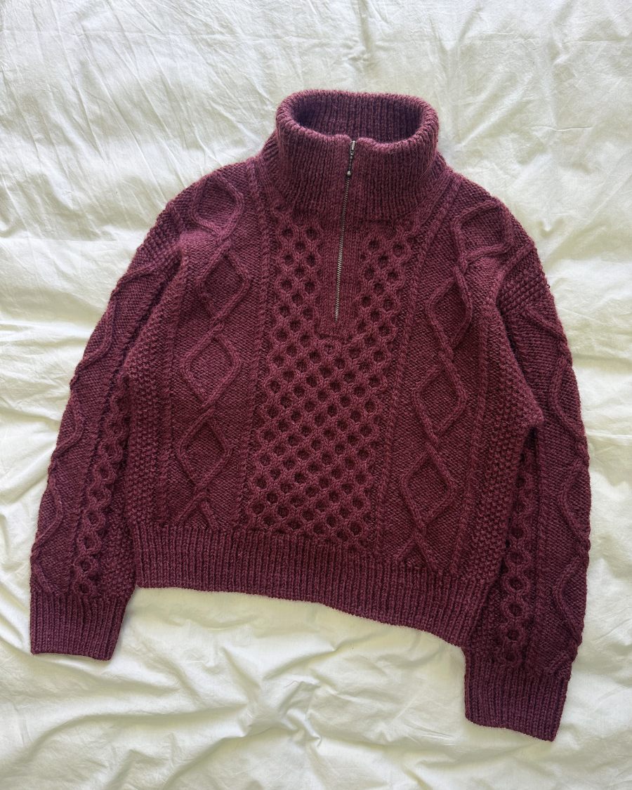 Dagmar Zipper Sweater⎪ PetiteKnit