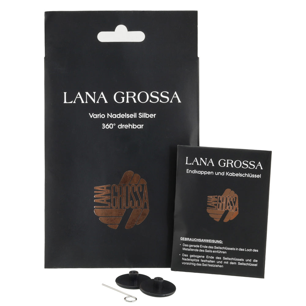 Lana Grossa Knit Pro 360° roterbar wire.