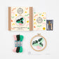 Skønne punch needle kit fra The Modern Crafter